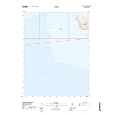 2018 Map of Seldovia A-5 SW, 2018 Print