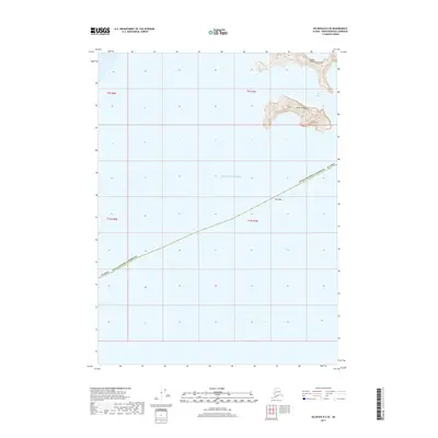 2017 Map of Seldovia B-2 SE, 2017 Print
