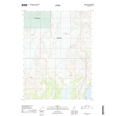 2017 Map of Seldovia B-3 NE, 2017 Print