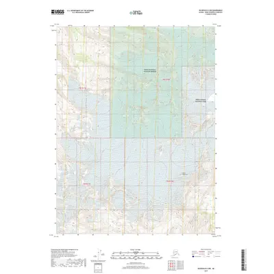 2018 Map of Seldovia B-3 NW, 2018 Print