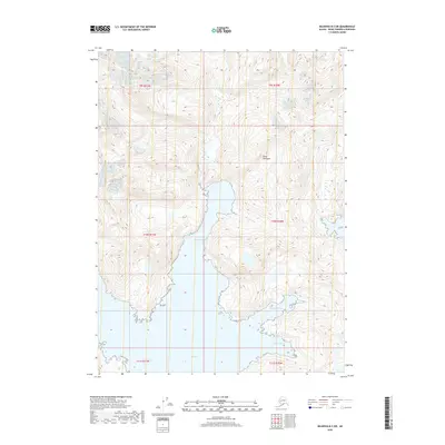 2018 Map of Seldovia B-3 SW, 2018 Print