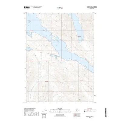 2018 Map of Seldovia B-4 NW, 2018 Print