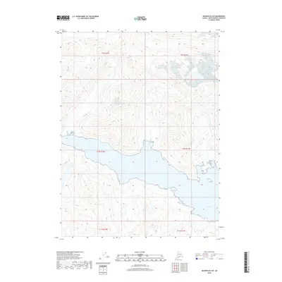 2018 Map of Seldovia B-4 SE, 2018 Print