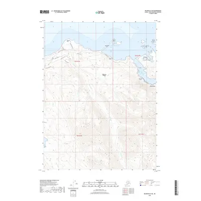2018 Map of Seldovia B-5 NE, 2018 Print