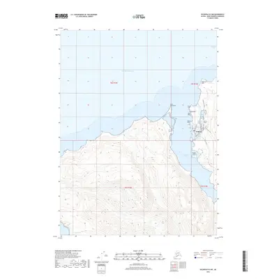 2018 Map of Seldovia B-5 NW, 2018 Print
