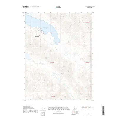 2018 Map of Seldovia B-5 SW, 2018 Print