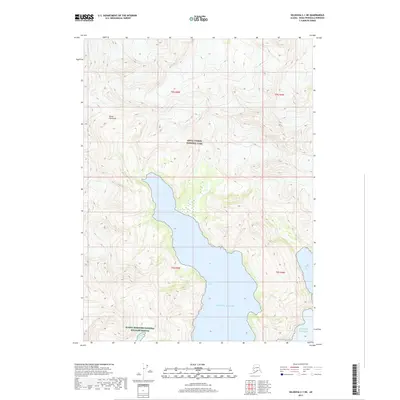 2017 Map of Seldovia C-1 NE, 2017 Print