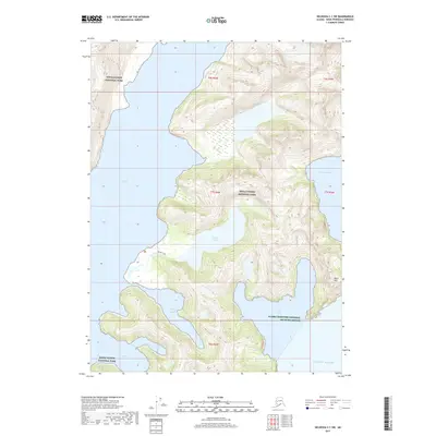 2017 Map of Seldovia C-1 SW, 2017 Print