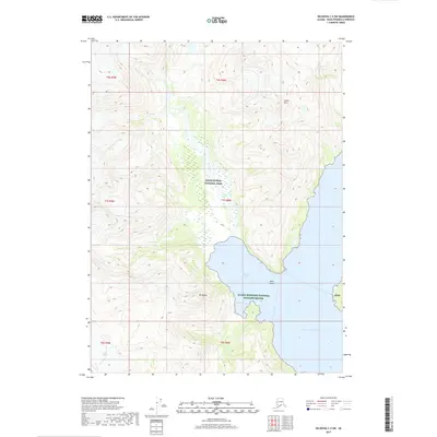 2017 Map of Seldovia C-2 SW, 2017 Print