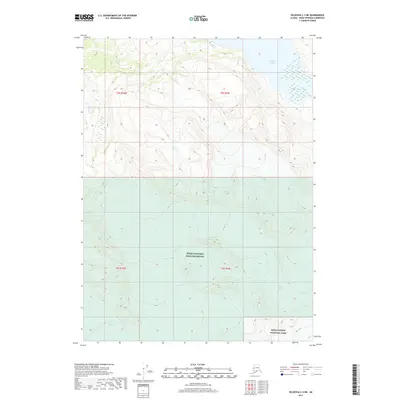 2017 Map of Seldovia C-3 NE, 2017 Print