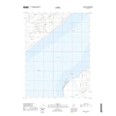 2018 Map of Seldovia C-4 NE, 2018 Print