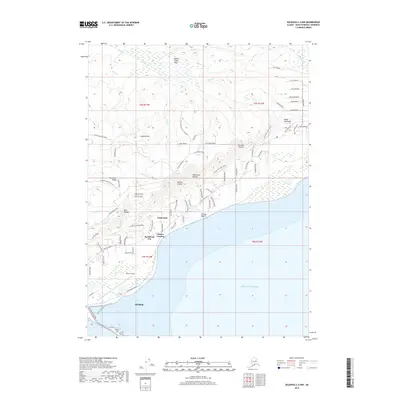 2018 Map of Seldovia C-4 NW, 2018 Print