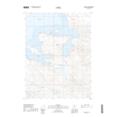 2018 Map of Seldovia C-4 SE, 2018 Print