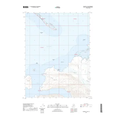 2018 Map of Seldovia C-4 SW, 2018 Print