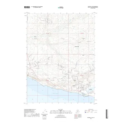 2018 Map of Seldovia C-5 NE, 2018 Print