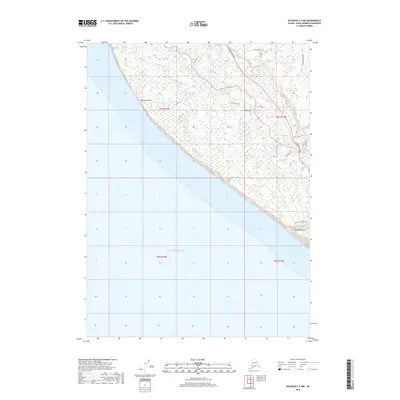 2018 Map of Seldovia C-5 NW, 2018 Print