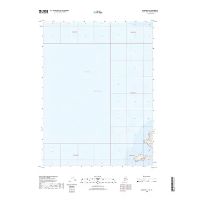 2018 Map of Seldovia C-5 SE, 2018 Print