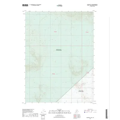2017 Map of Seldovia D-1 NW, 2017 Print