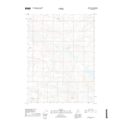2017 Map of Seldovia D-2 SW, 2017 Print