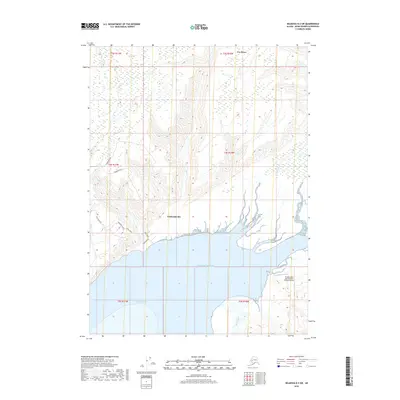 2018 Map of Seldovia D-3 SW, 2018 Print