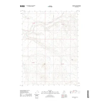 2018 Map of Seldovia D-4 NW, 2018 Print