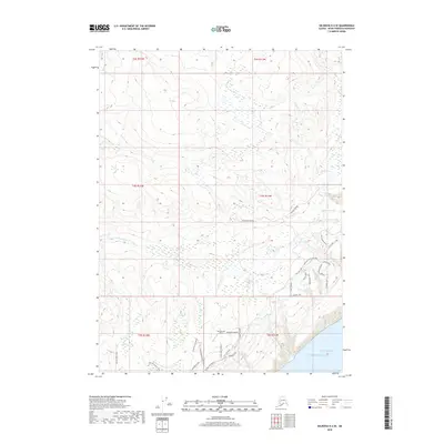 2018 Map of Seldovia D-4 SE, 2018 Print