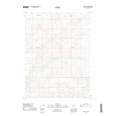 2018 Map of Seldovia D-4 SW, 2018 Print