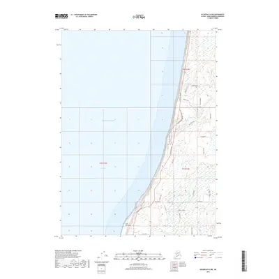 2018 Map of Seldovia D-5 NW, 2018 Print