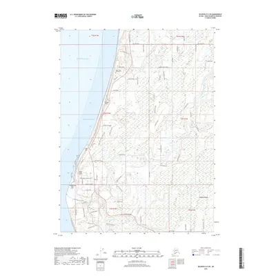2018 Map of Seldovia D-5 SW, 2018 Print