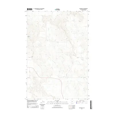 2014 Map of Selfridge SE, 2014 Print