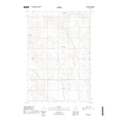 2017 Map of Selfridge SE, 2017 Print