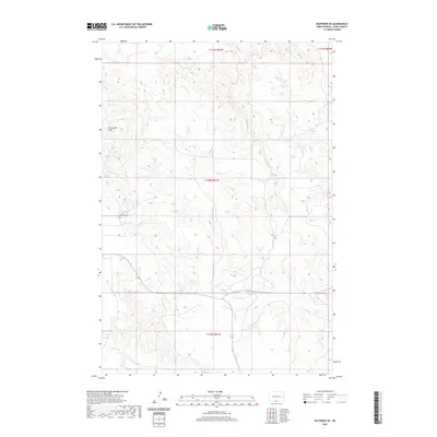 2020 Map of Selfridge SE, 2020 Print