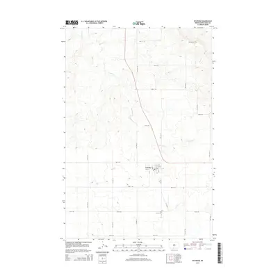 2014 Map of Selfridge, 2014 Print