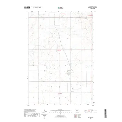 2020 Map of Selfridge, 2020 Print