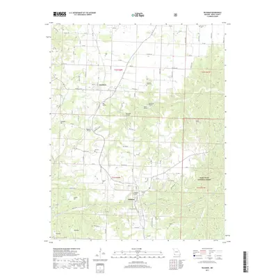 2017 Map of Seligman, 2017 Print