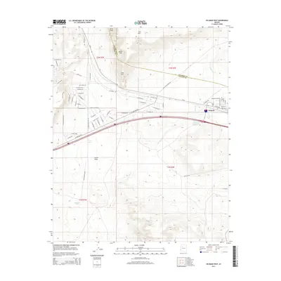 2014 Map of Seligman West, 2014 Print
