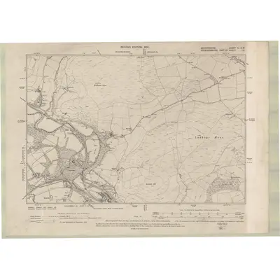 1897 Map of Selkirkshire Sheet IV.SW, 1900 Print