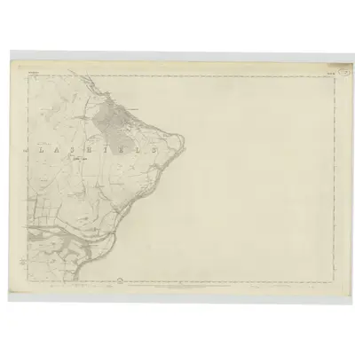 1858 Map of Selkirkshire, Sheet VIII, 1863 Print