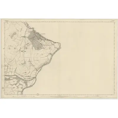1858 Map of Selkirkshire, Sheet VIII, 1863 Print