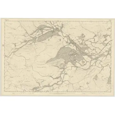 1858 Map of Selkirkshire, Sheet XI, 1863 Print