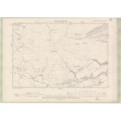 1897 Map of Selkirkshire Sheet XI.SW, 1900 Print
