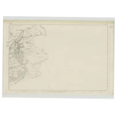 1858 Map of Selkirkshire, Sheet XII, 1863 Print