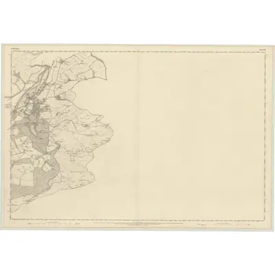 1858 Map of Selkirkshire, Sheet XII, 1863 Print