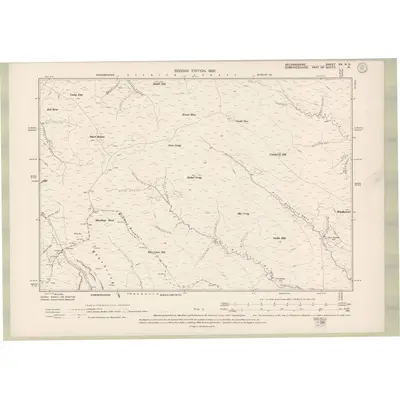 1897 Map of Selkirkshire Sheet XX.NE, 1900 Print