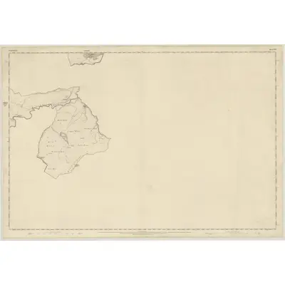 1859 Map of Selkirkshire, Sheet XXII, 1863 Print