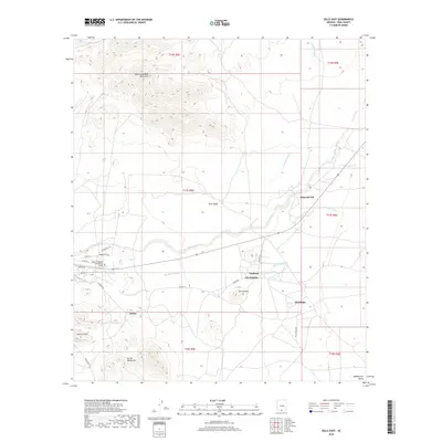 2018 Map of Sells East, 2018 Print