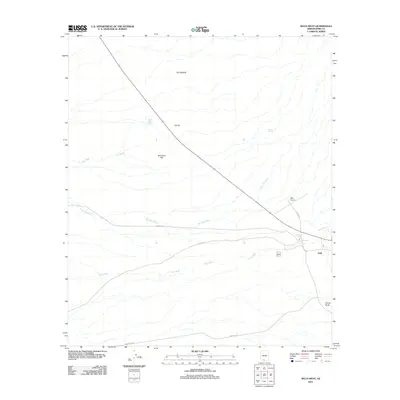 2011 Map of Sells West, 2011 Print