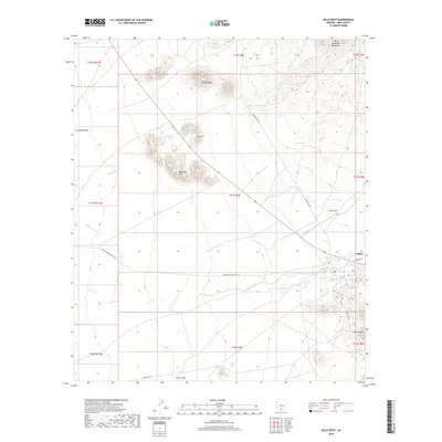 2018 Map of Sells West, 2018 Print