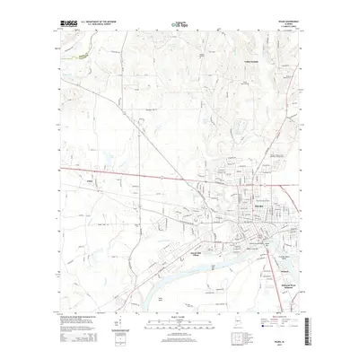 2014 Map of Selma, 2014 Print