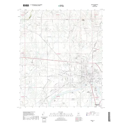 2018 Map of Selma, 2018 Print